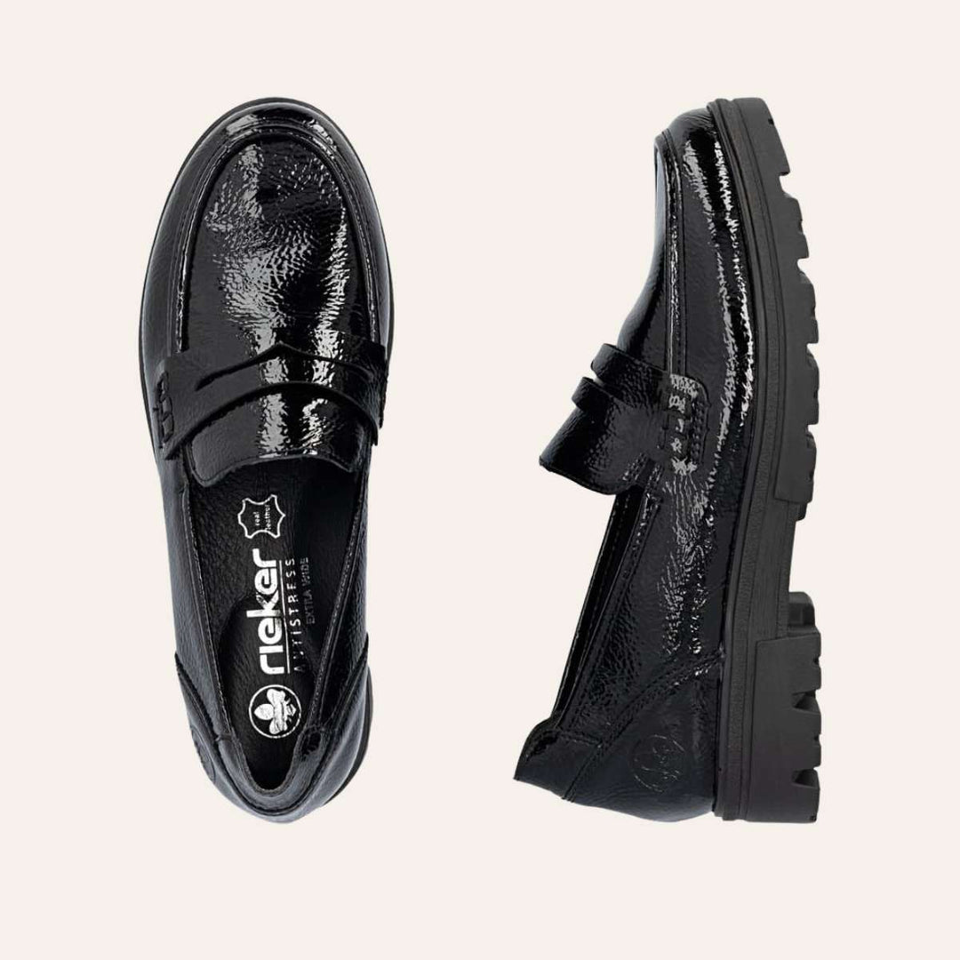 Rieker Mokasin Black W