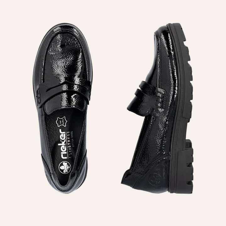 Rieker Mokasin Black W