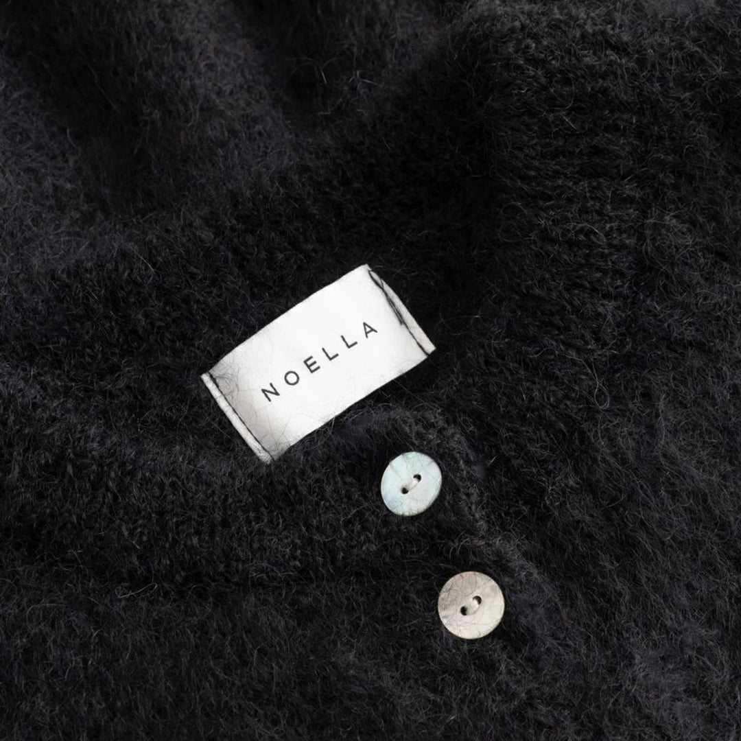 Noella N-Kae Mohair Cardigan Black