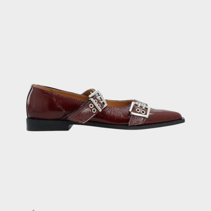 Bianco Biavictoria Ballerinasko Burgundy W