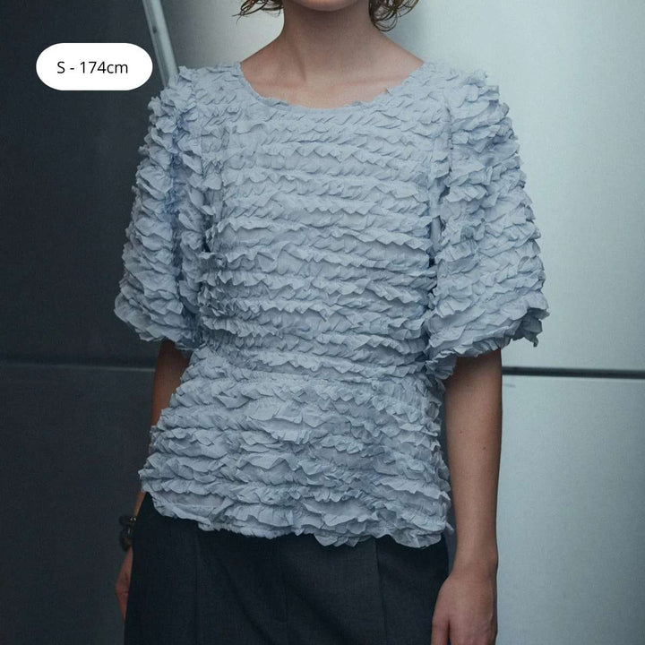 Noella N-Marisa Blouse Dusty Blue