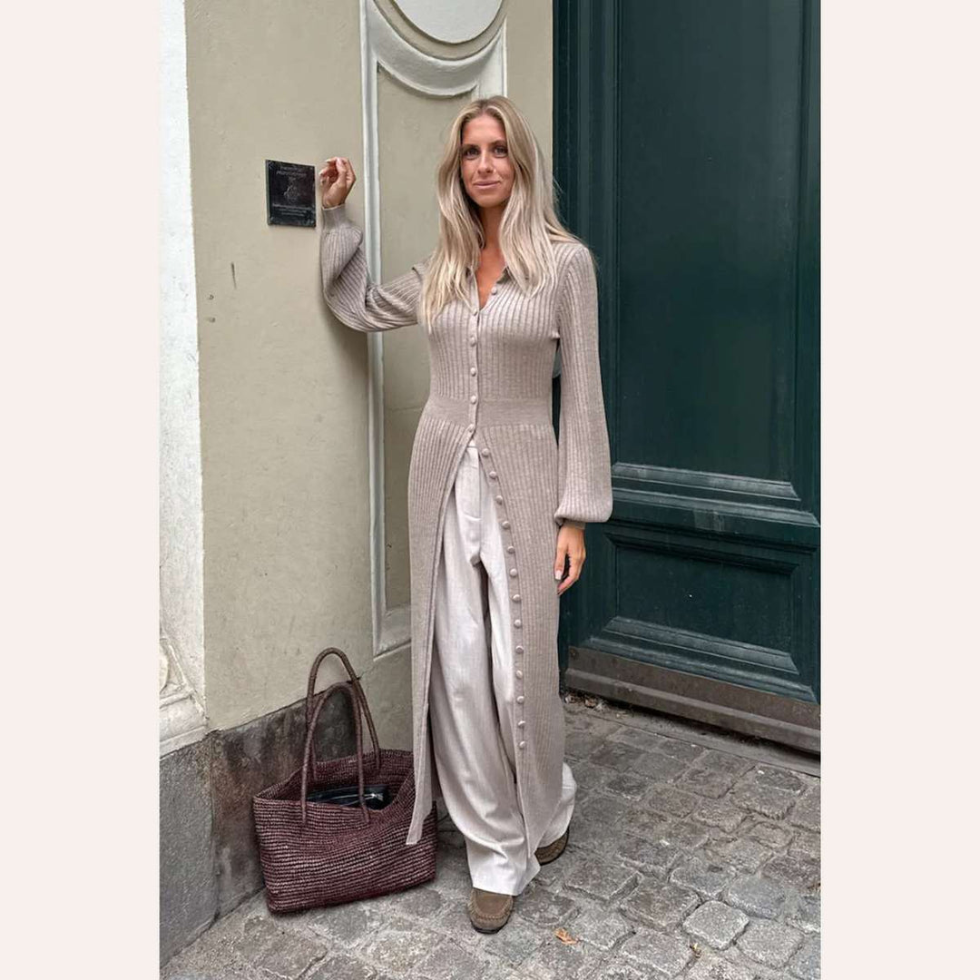 BYIC OdetteIC Long Dress Light Brown