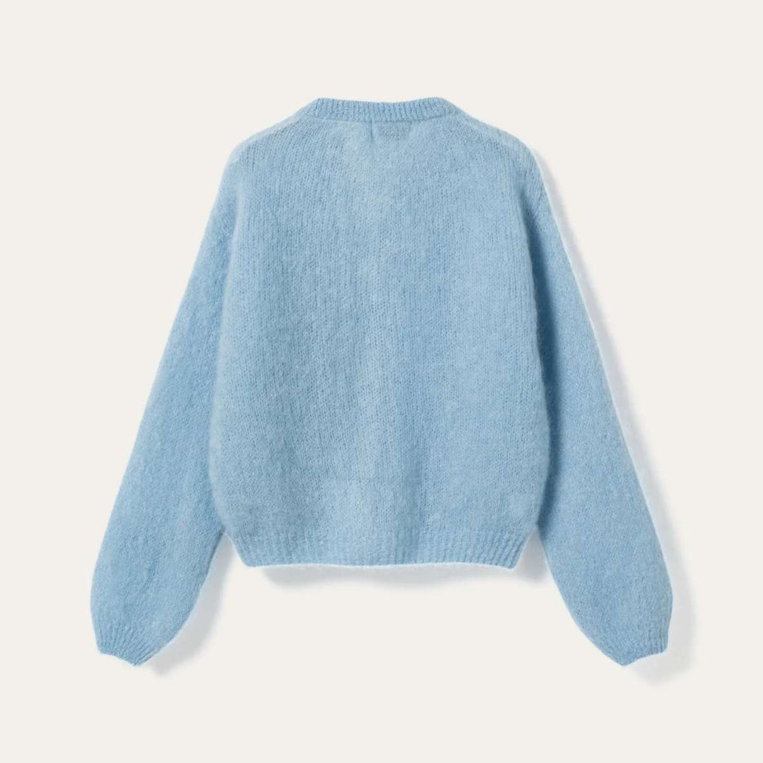 Noella N-Kae Mohair Cardigan Baby Blue