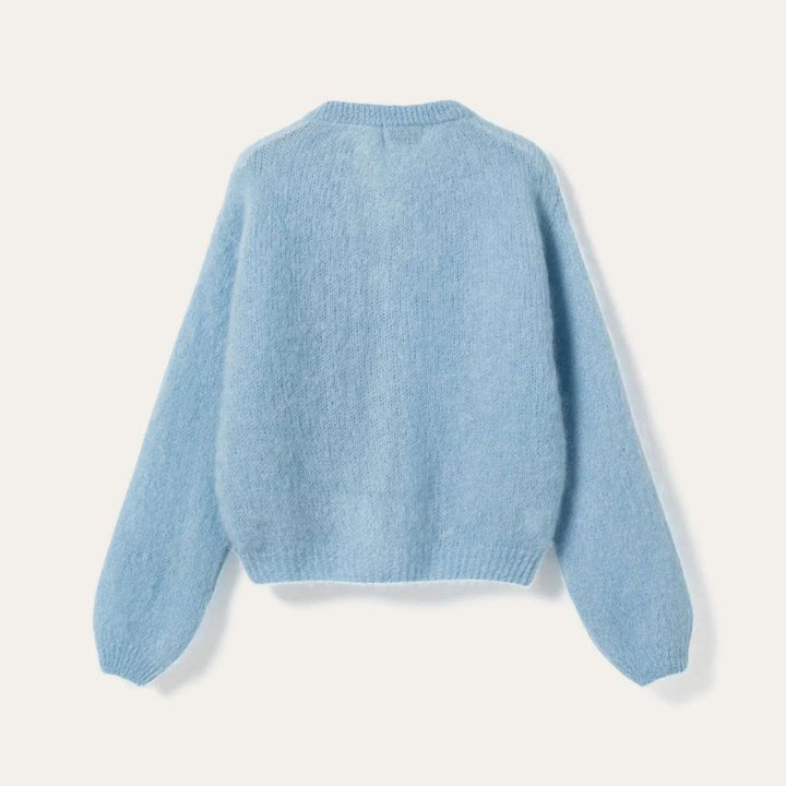 Noella N-Kae Mohair Cardigan Baby Blue