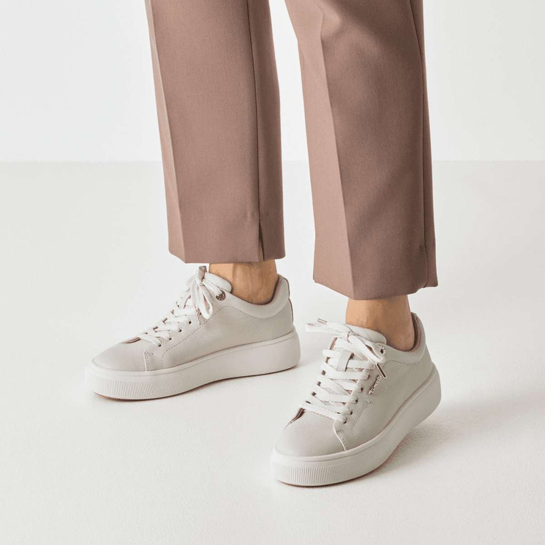 Tamaris Sneaker Ivory Leather W