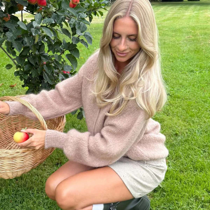 BYIC Idaic Cardigan Dark Beige