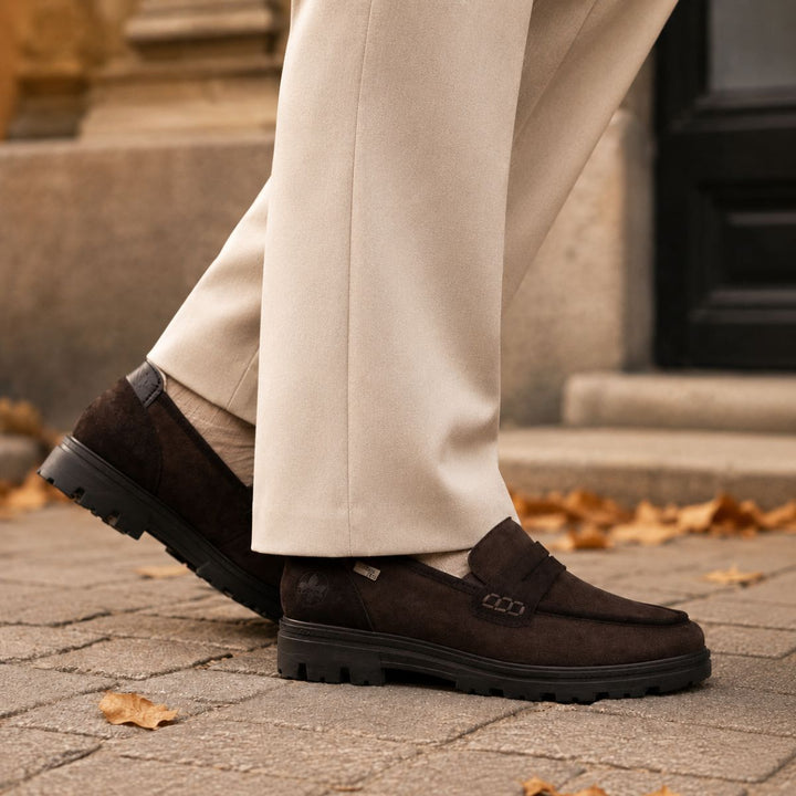 Rieker Mokasin Ekstra Bred Brown W