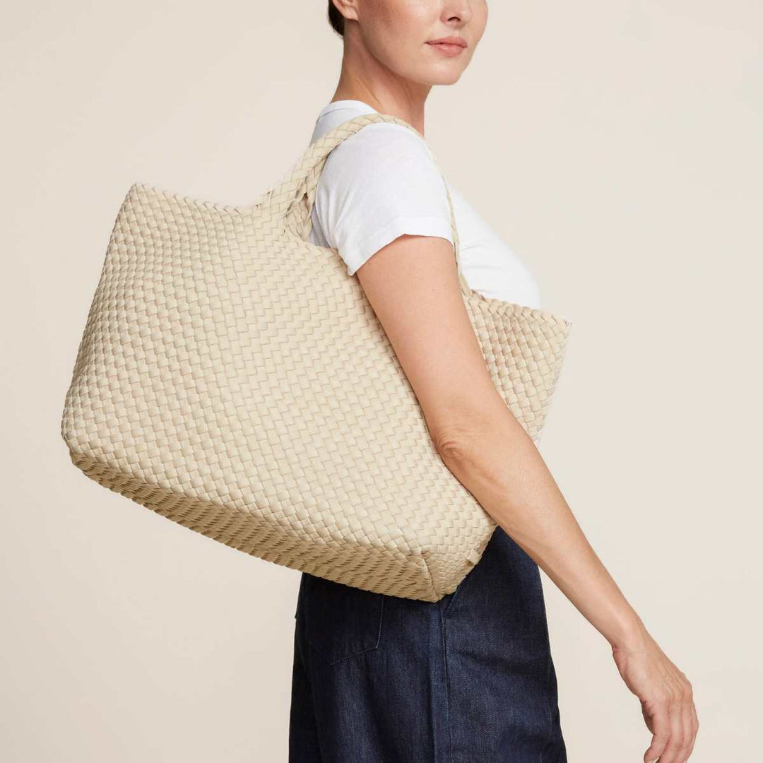 Naghedi St Barths Large Tote Ecru