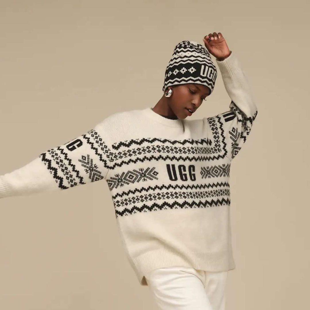 UGG Uggisle Beanie Black Multi W