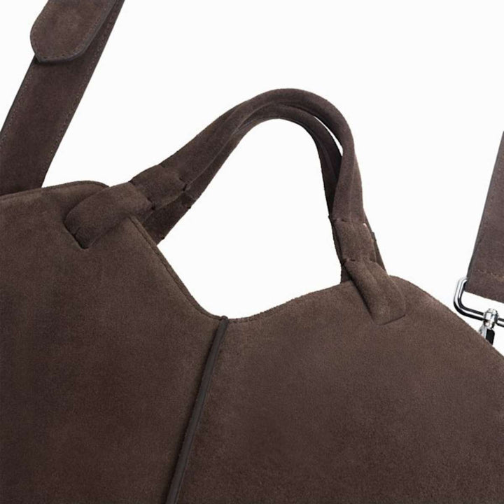 Jim Rickey Maya Suede Truffle