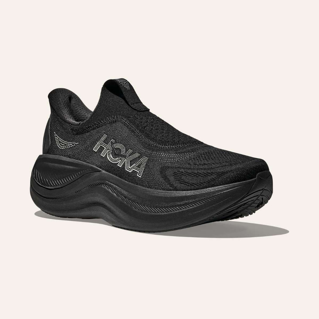 Hoka Skyward Laceless Black / Black M