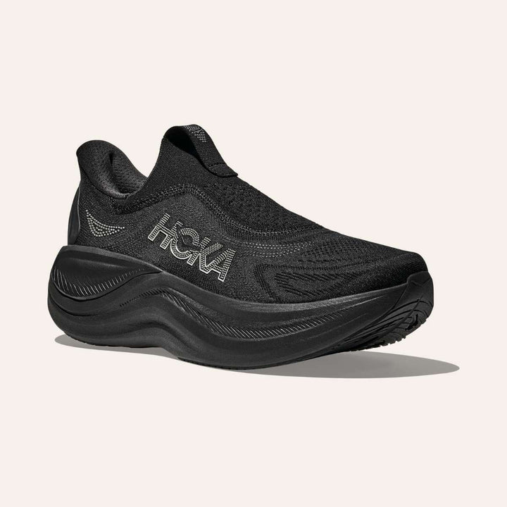 Hoka Skyward Laceless Black / Black M