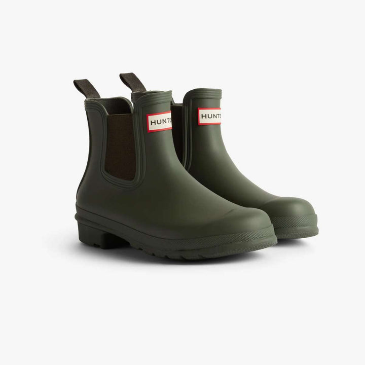 Hunter Original Chelsea Boot Dark Olive