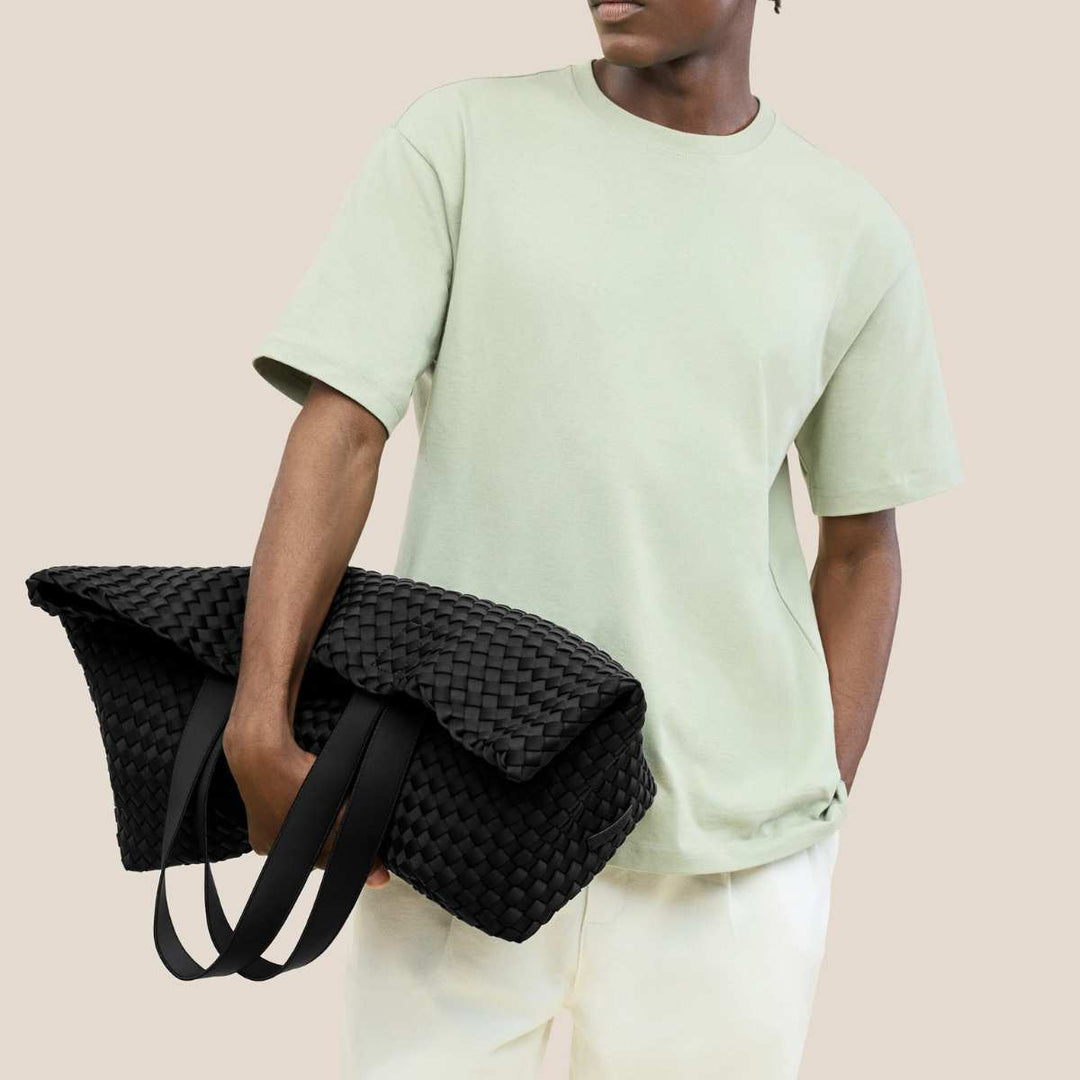 Naghedi Como Large Tote Onyx