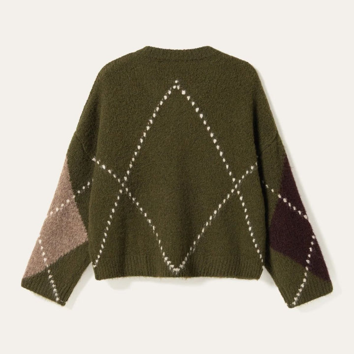 Noella Lai Knit Avocado Green Mix