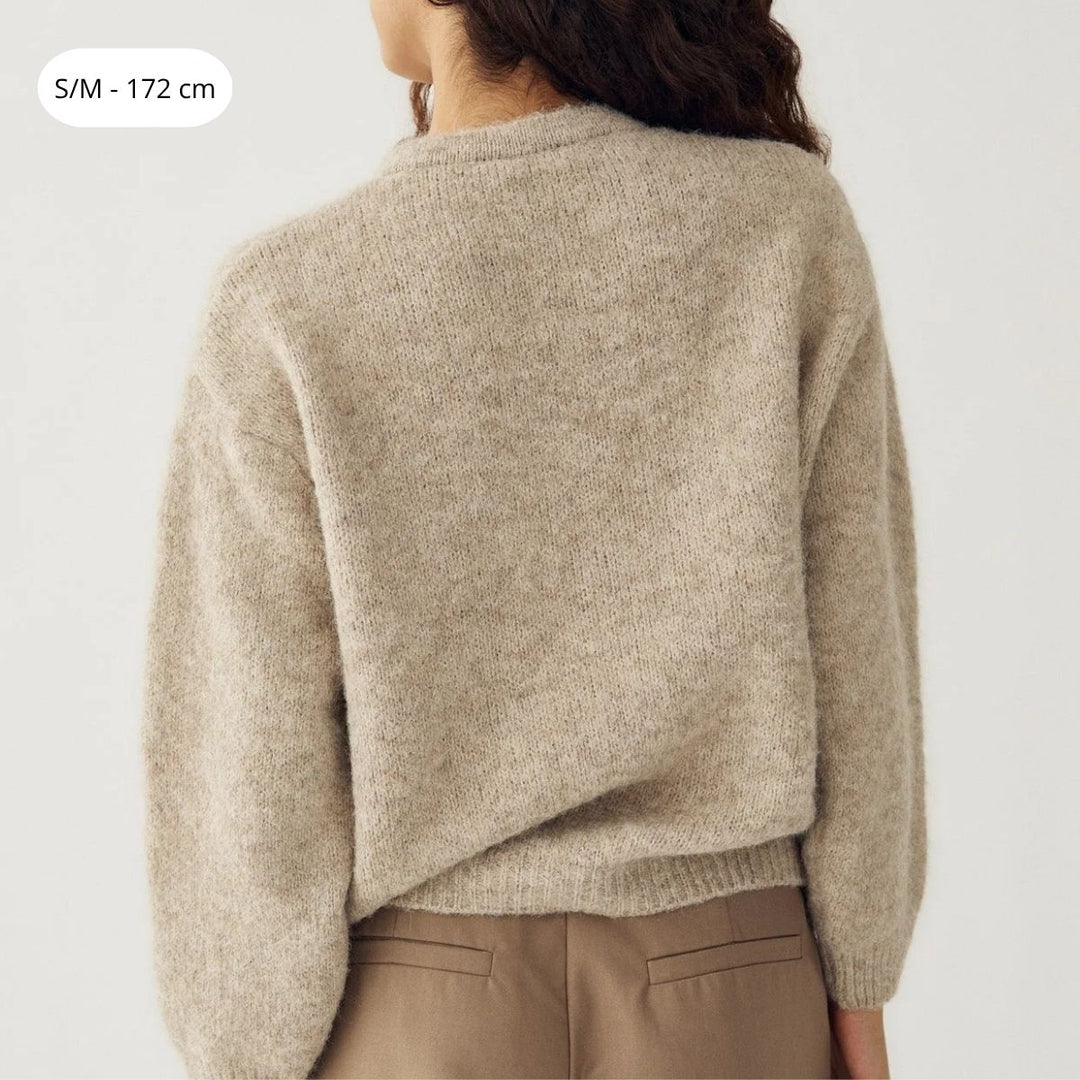 Noella Mata Knit Cardigan Sand