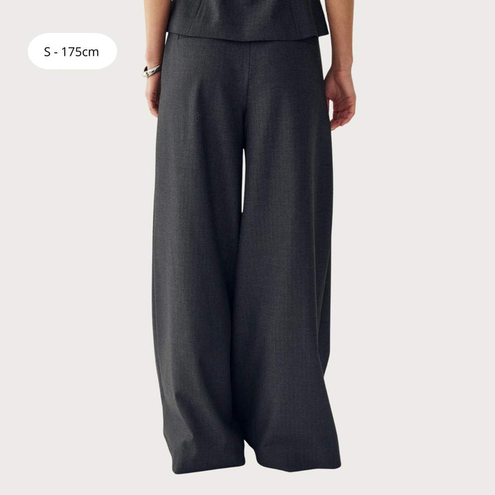 Noella Kazia Pants Grey Herringbone