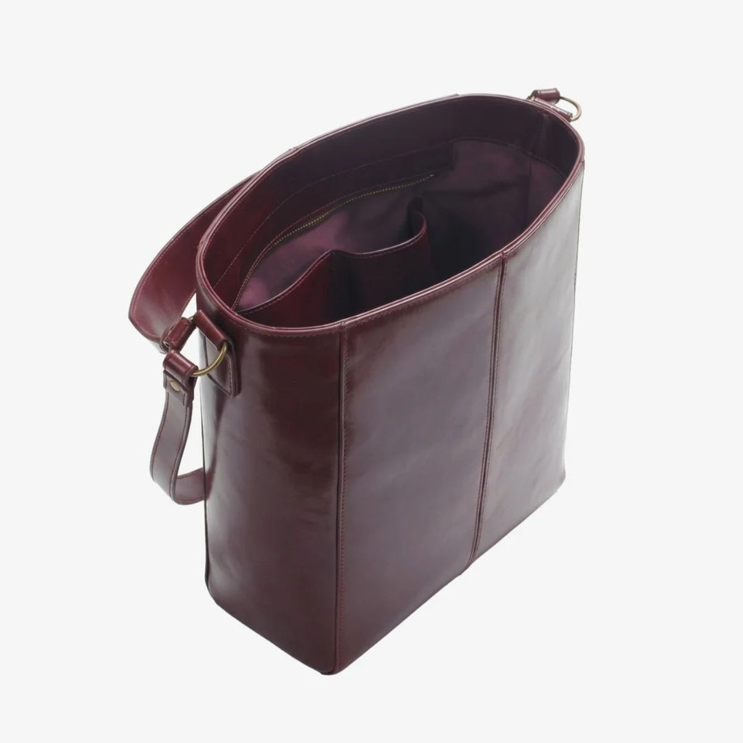 HVISK Casset Raw Structure Deep Burgundy