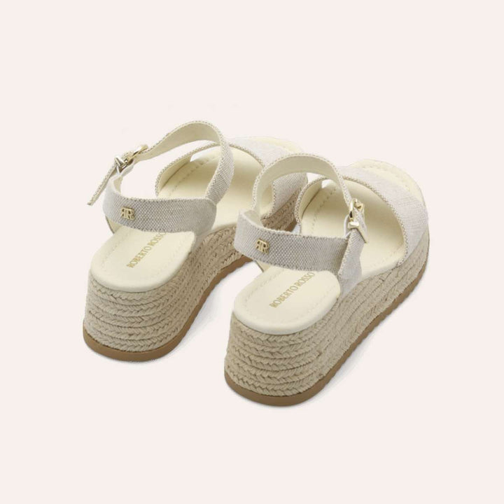 Roberto Rosso Lili Wedge Cream W