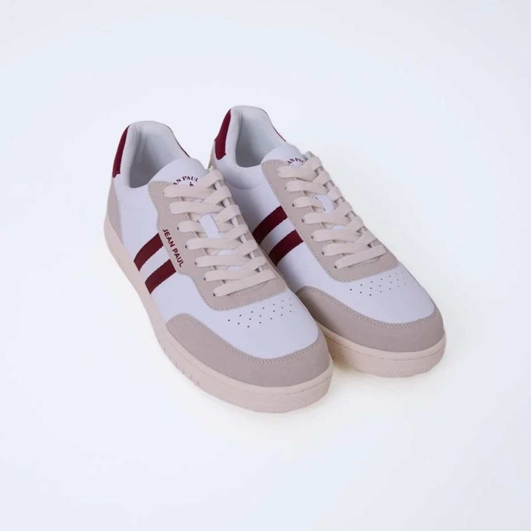Jean Paul Bozon Court Sneaker White / Red M