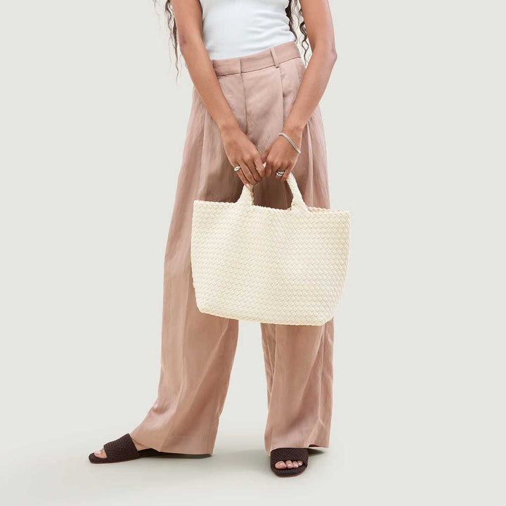 Naghedi St Barths Medium Tote Salt