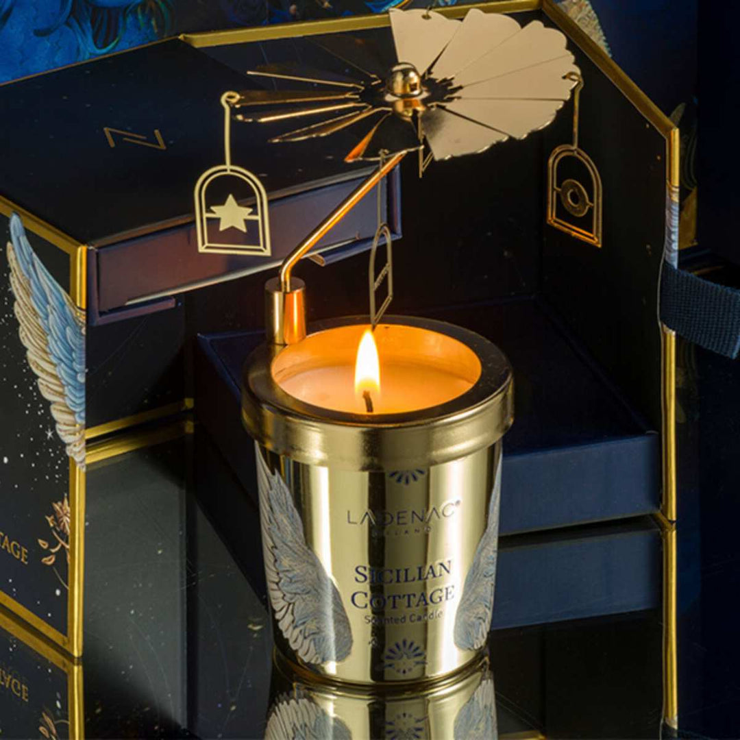 Ladenac Sicilian Cottage Candle 75gr c/carousel