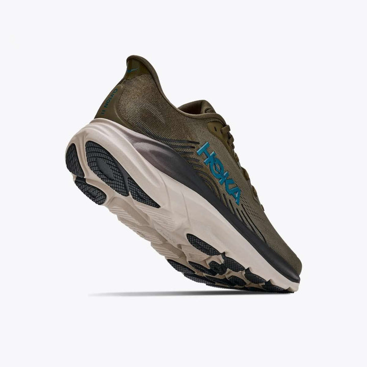 HOKA Clifton 11 Antique Olive / River Rock Grey M