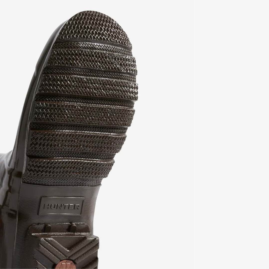 Hunter Original Tall Gloss Boots Chocolate Brown