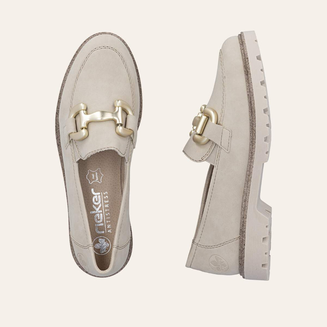 Rieker Mokasin Beige W