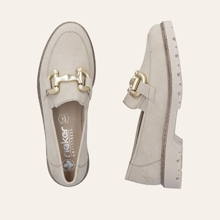 Rieker Mokasin Beige W