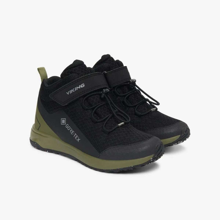 Viking Elevate Mid GTX Black/Khaki JR