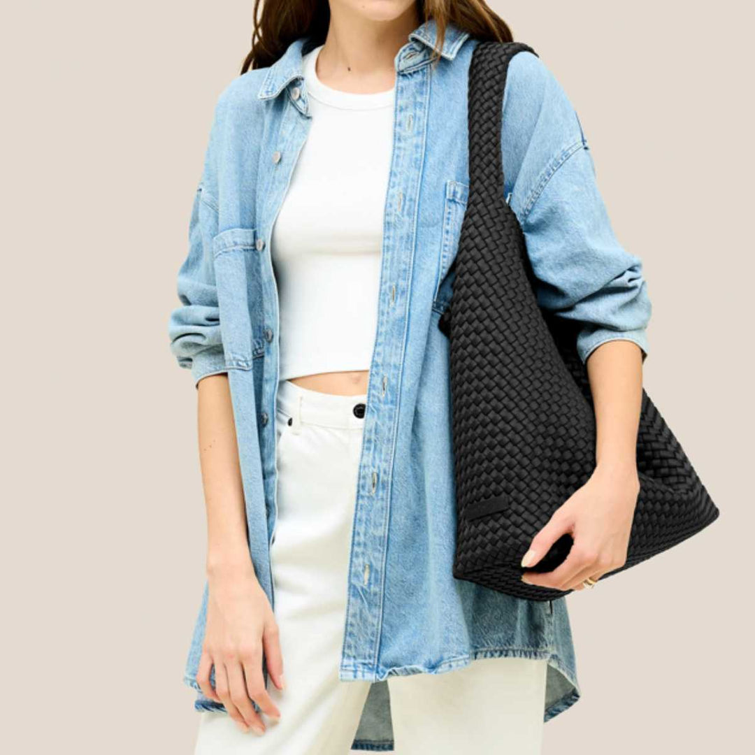 Naghedi Nomad Hobo Large Onyx