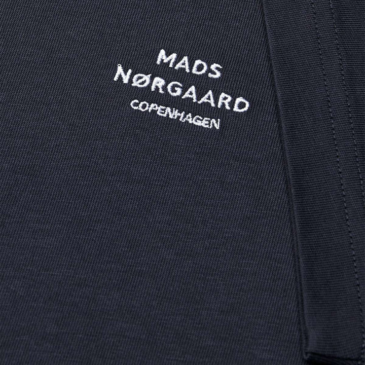 Mads Nørgaard Cotton Jersey Frode Logo Tee Parisian Night
