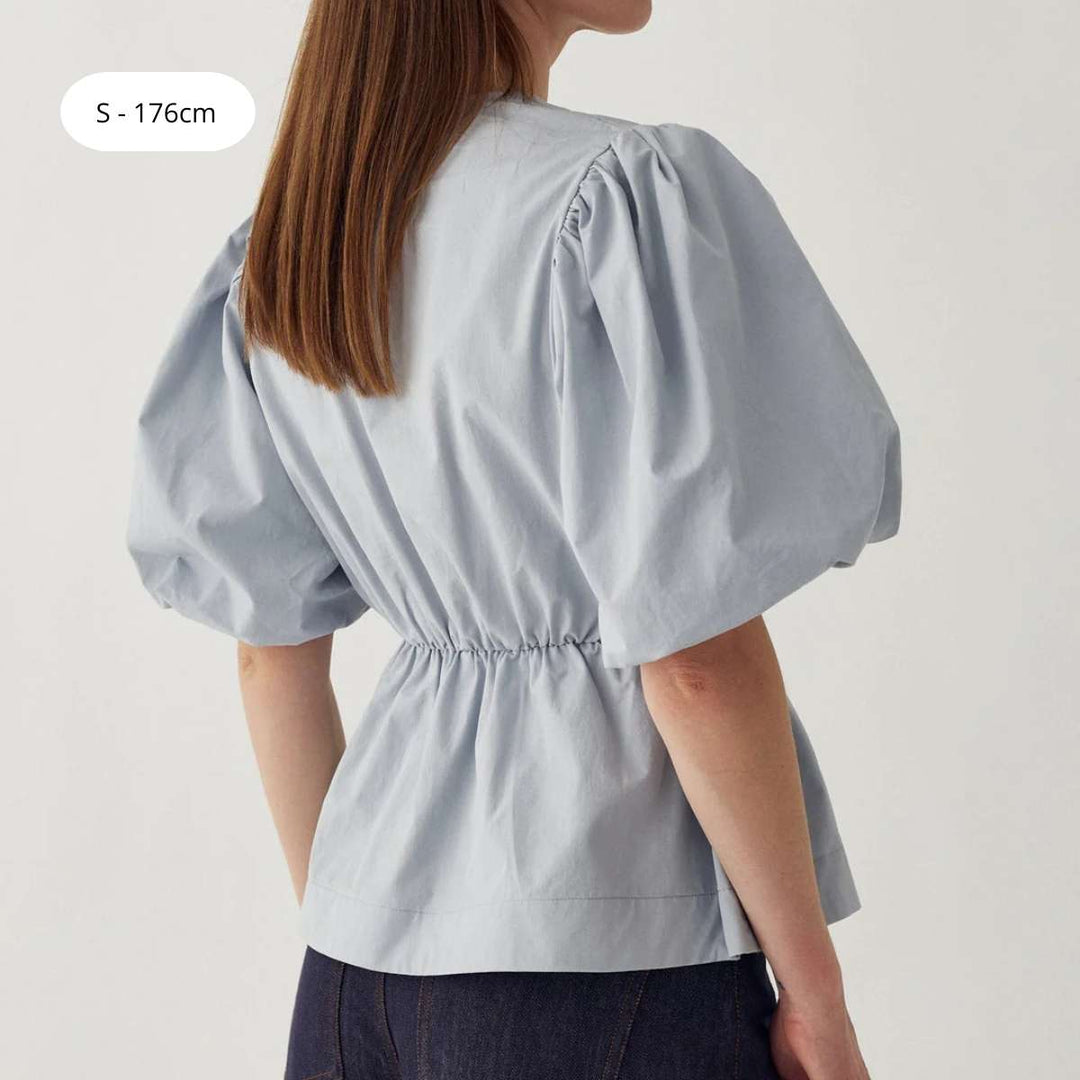 Noella N-Magdalena Blouse Dusty Blue