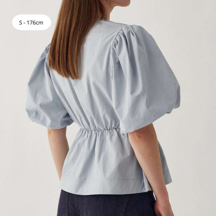 Noella N-Magdalena Blouse Dusty Blue