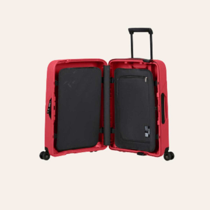 Samsonite Koffert 55cm Magnum Eco Spinner Geranium Red