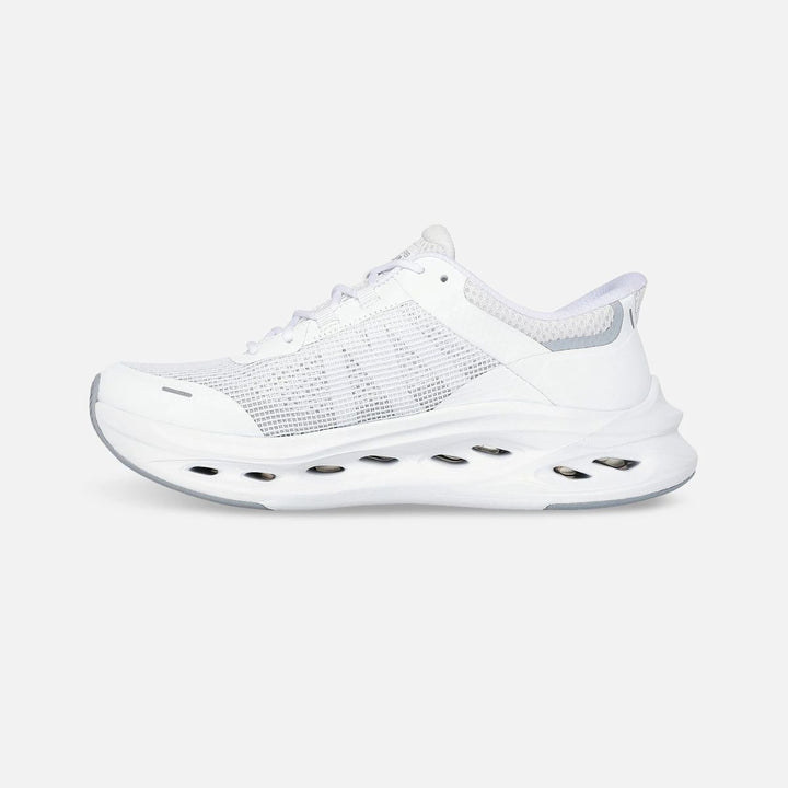 Skechers Max Cushioning Glide-Step Hvit/Grå W