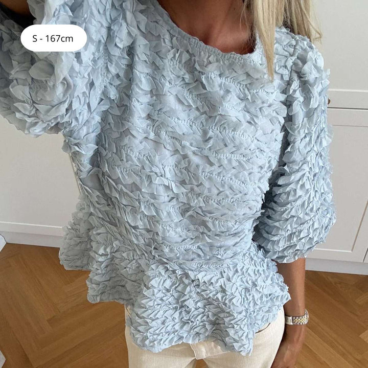 Noella N-Marisa Blouse Dusty Blue