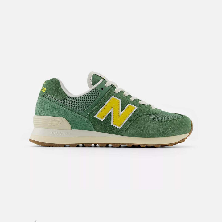 New Balance 574 Mallgard Green/Ginger Lemon W