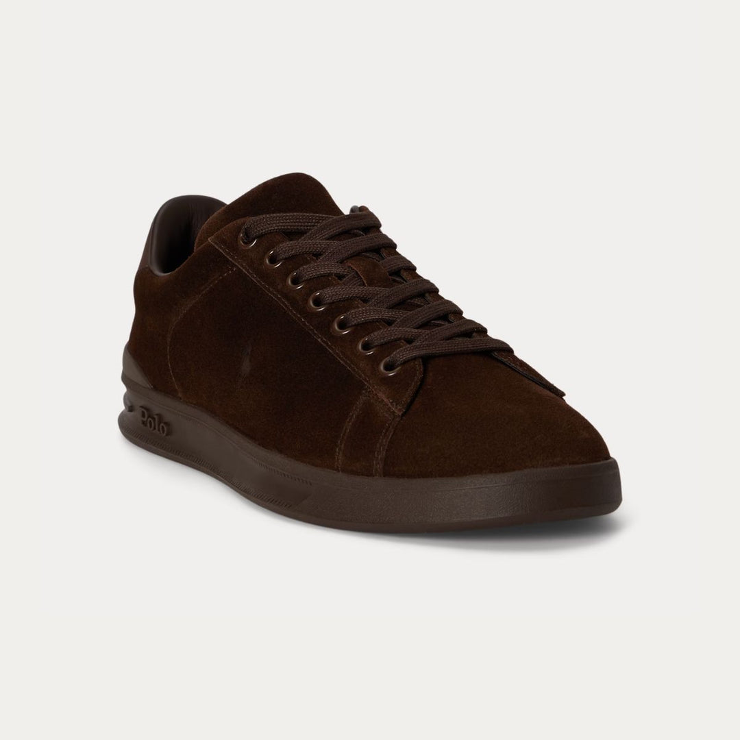 Ralph Lauren Heritage Court II Suede Dark Chocolate M