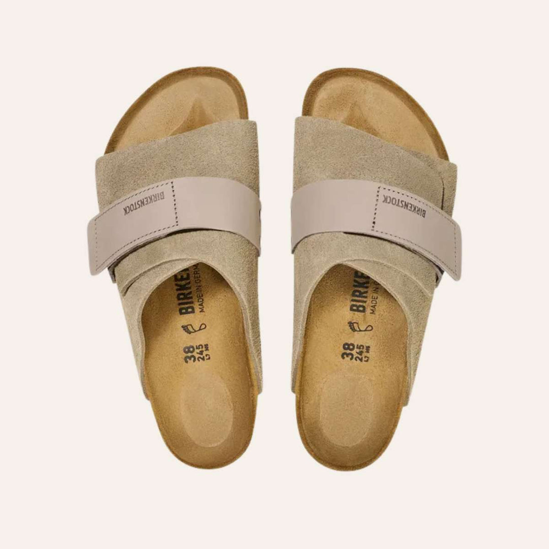Birkenstock Kyoto Nubuck/Suede Taupe W