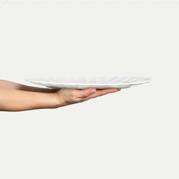 Mateus Oyster Tallerken 35*30cm Hvit