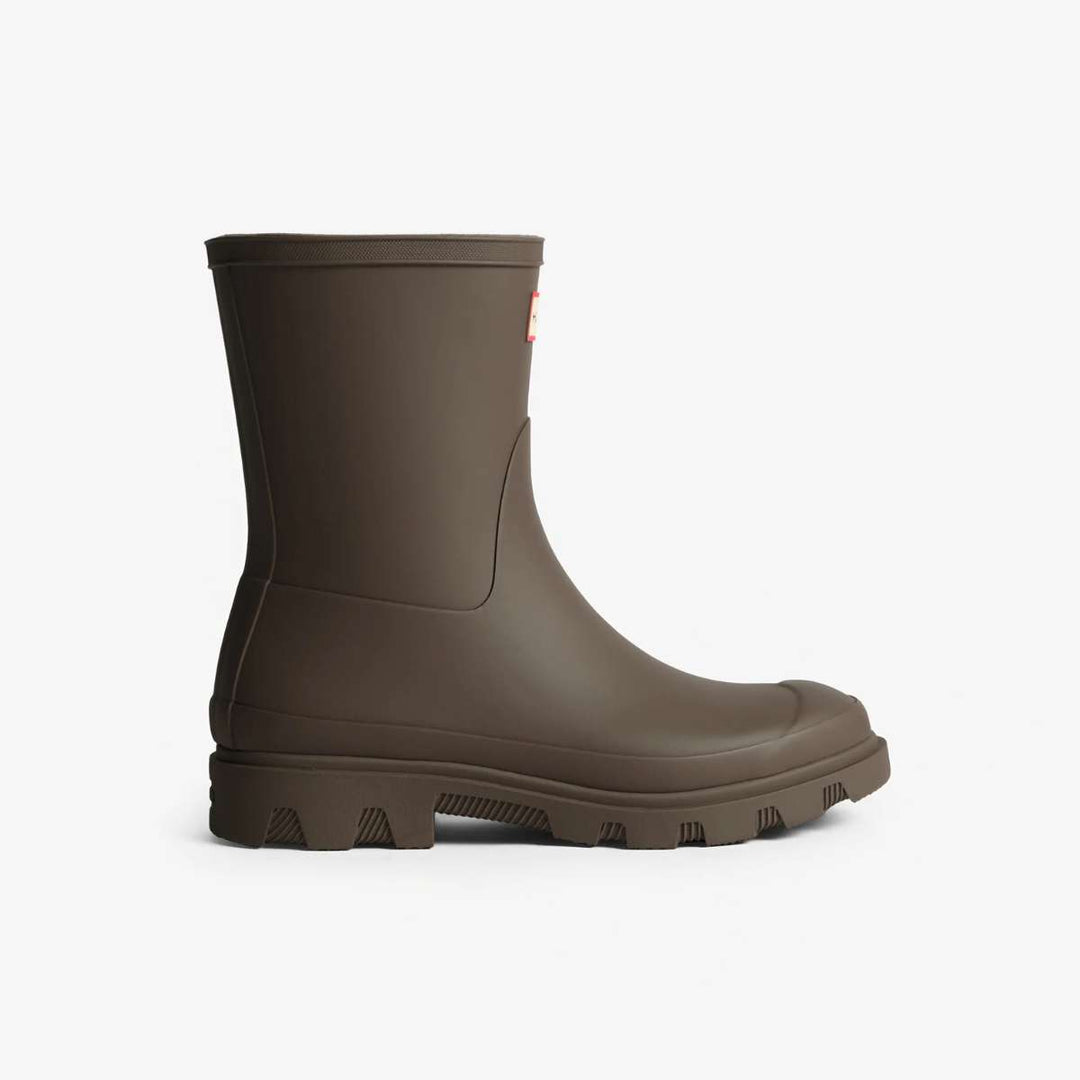 Hunter Downpour Short Boot Chocolate Brown W