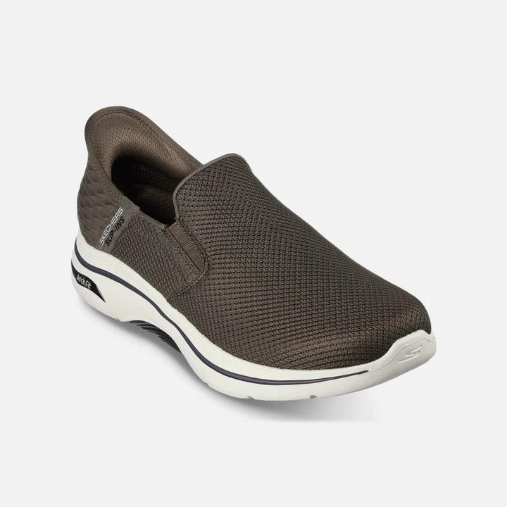 Skechers Go Walk Arch Fit Slip On Olive M