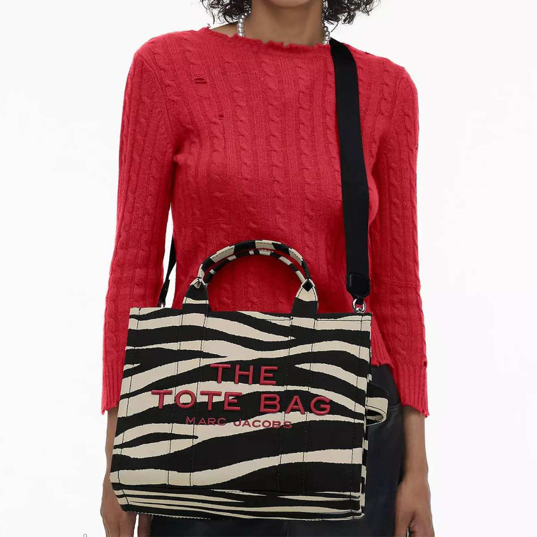 Marc Jacobs The Zebra Canvas The Medium Tote