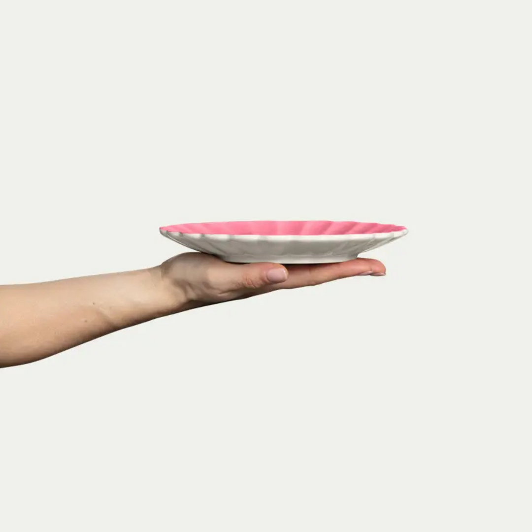 Mateus Oyster Tallerken 20cm Pink