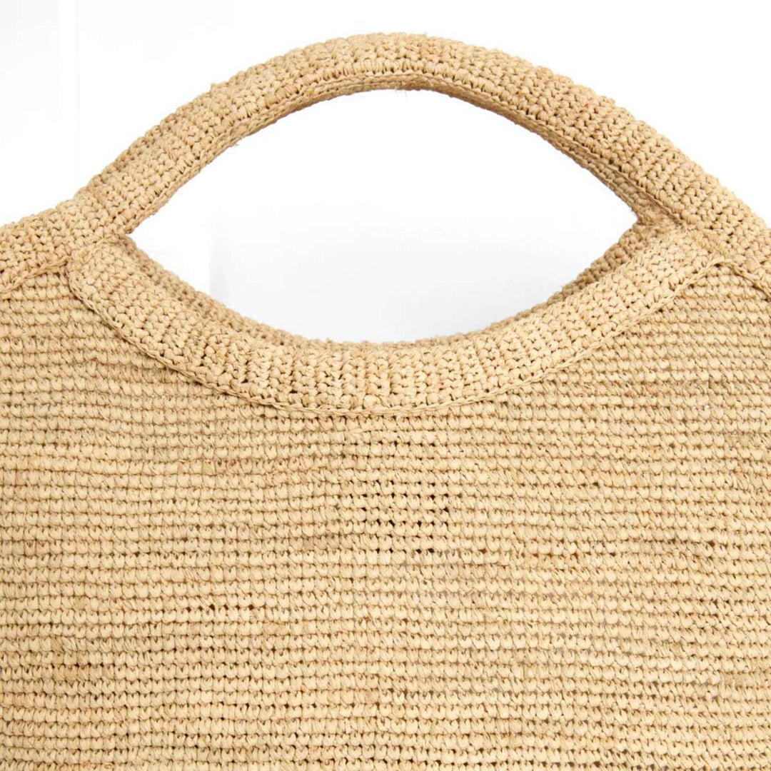 Ibeliv Bag Pure Raffia Tea