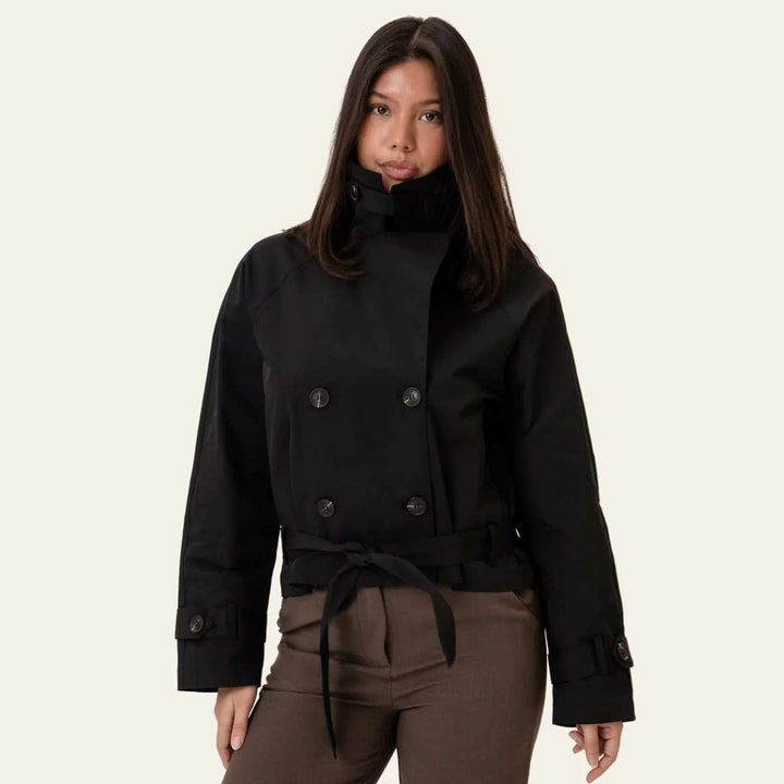 BYIC AlmaIC Trenchcoat Black