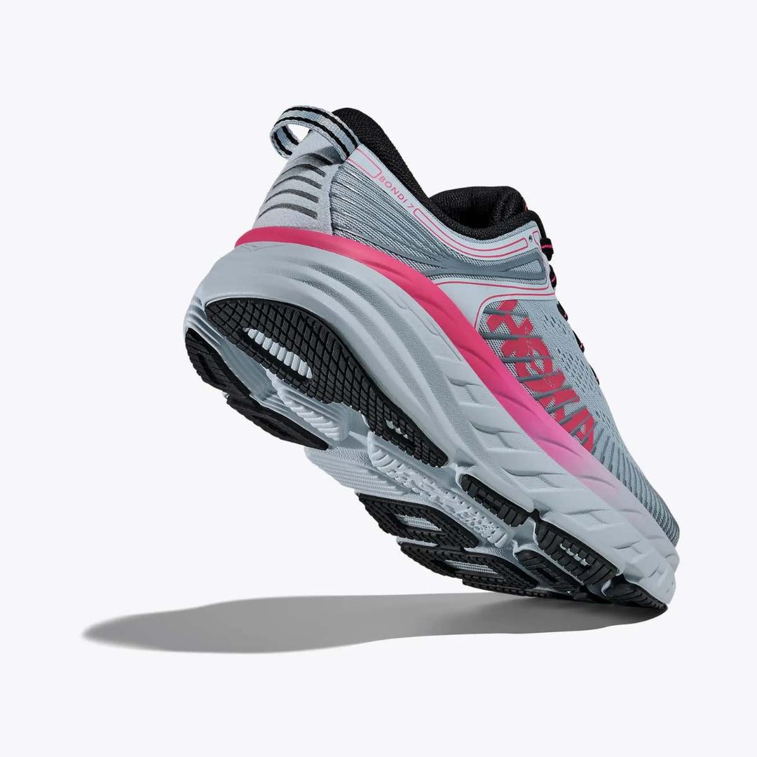 HOKA Bondi 7 Mineral Blue/ Rhubarb W