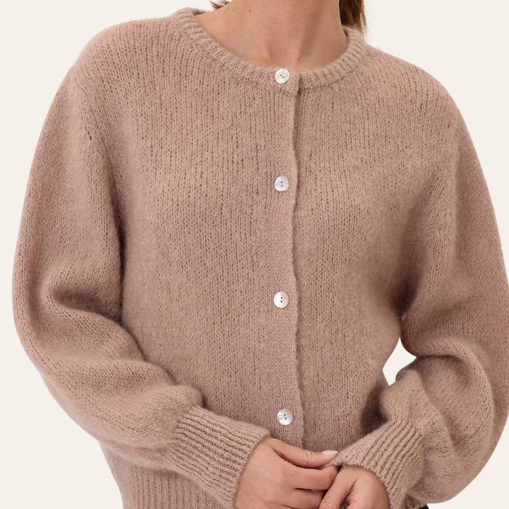 BYIC Idaic Cardigan Dark Beige